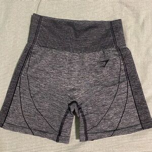 Gymshark black/grey Apex shorts. Size small